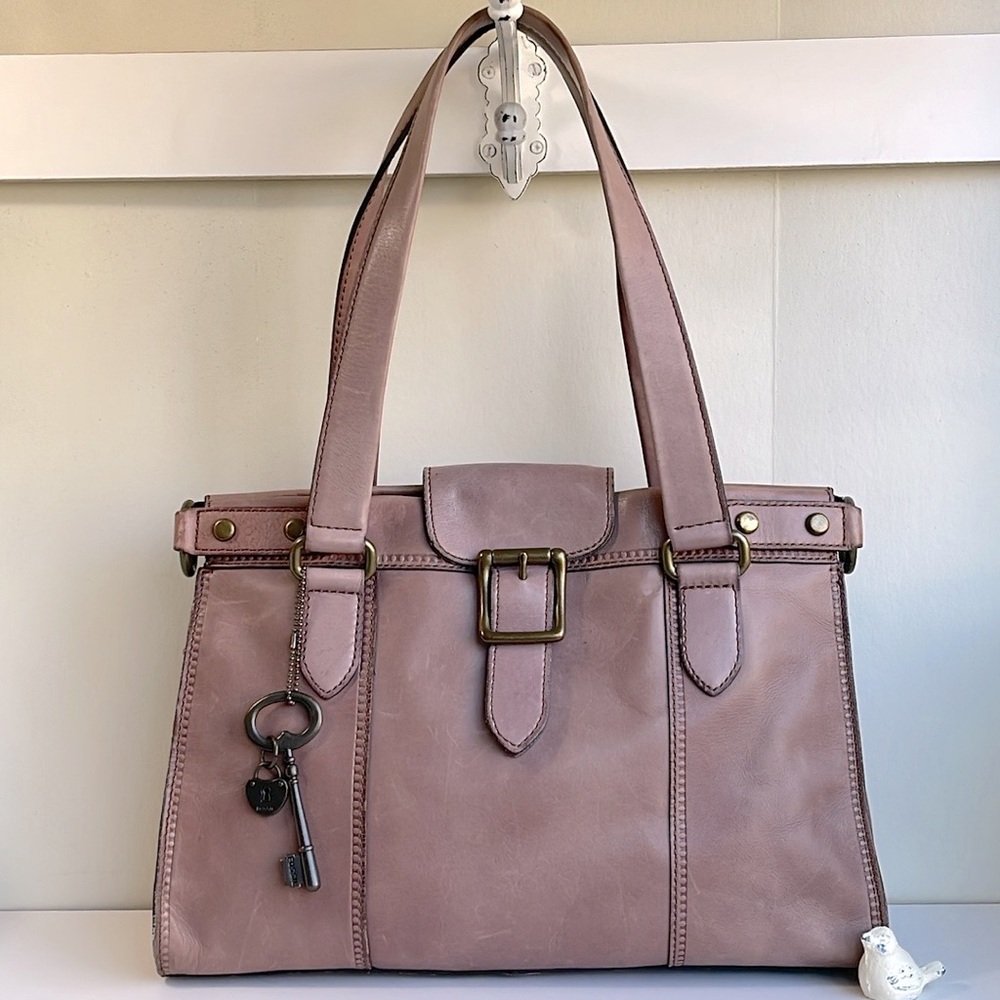 Fossil 🗝️ Long Live Vintage Genuine Leather Shoulder Bag